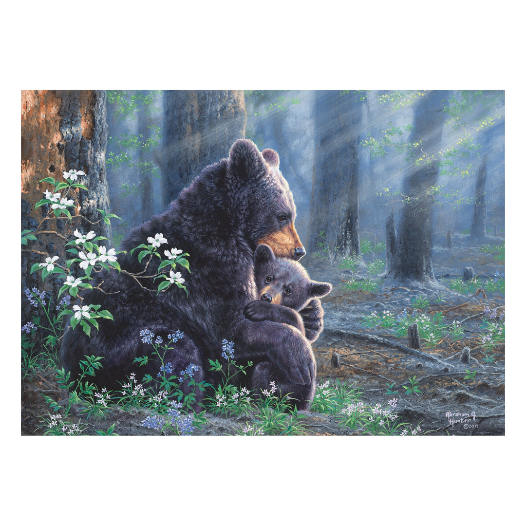 Jigsaw Puzzle in Tin 1000 Piece - Bear Scene