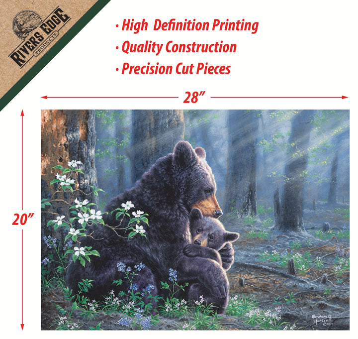 Jigsaw Puzzle in Tin 1000 Piece - Bear Scene