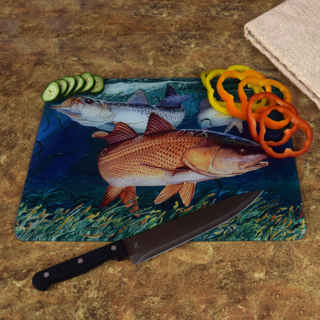 Cutting Board 12in x 16in - Redfish