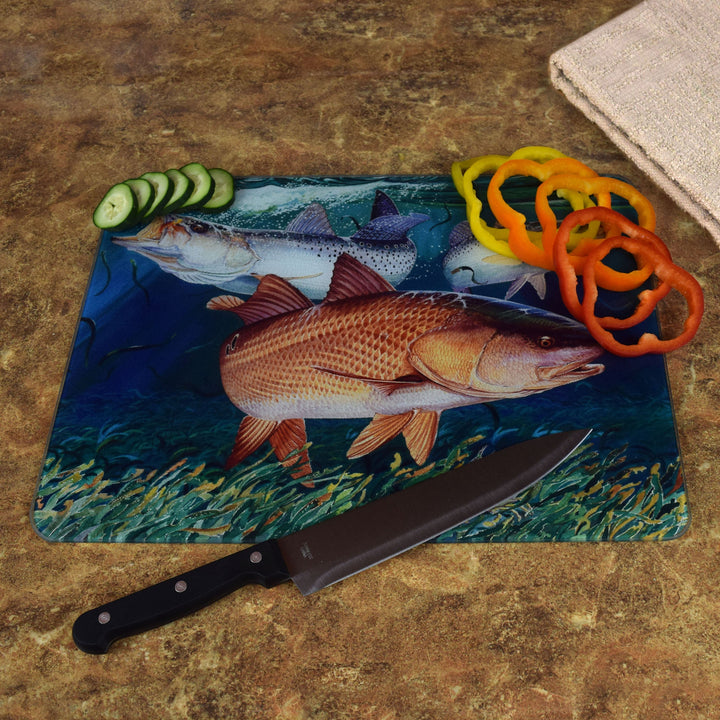 Cutting Board 12in x 16in - Redfish