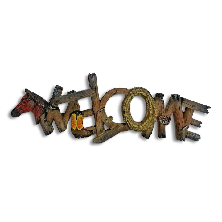 Welcome Plaque - Western