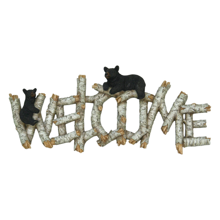 Welcome Plaque - Birch Bear