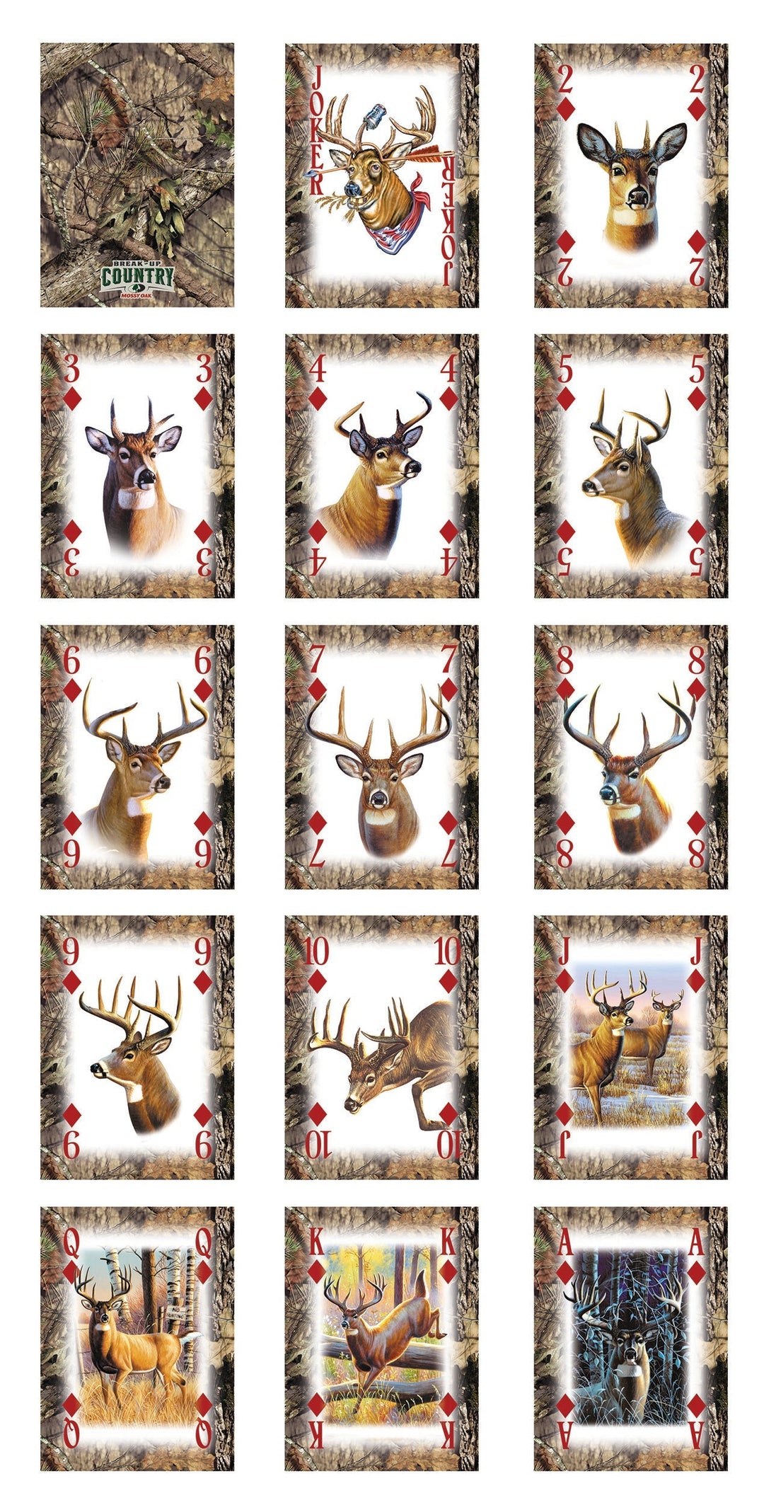 Playing Cards - Mossy Oak Deer