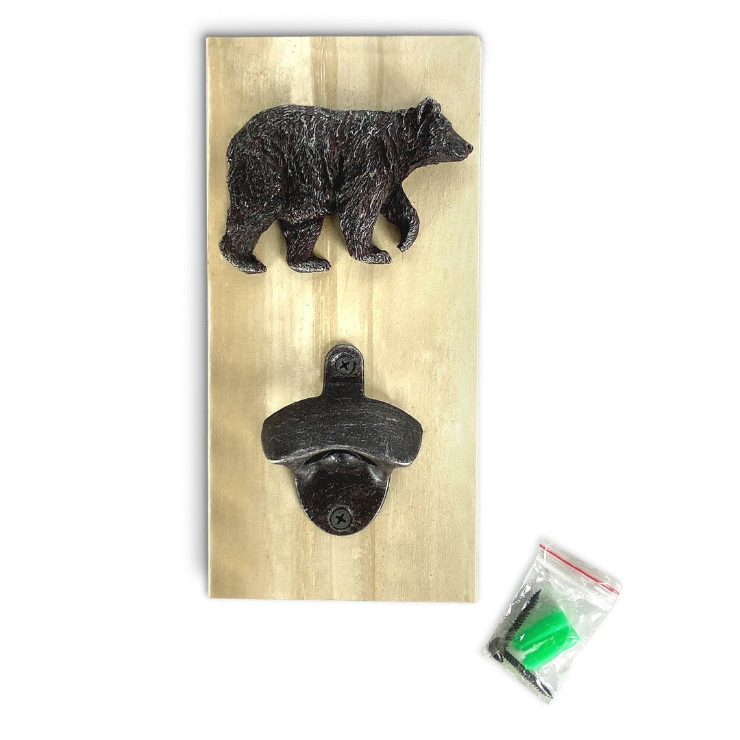 Bottle Opener - Rustic Bear