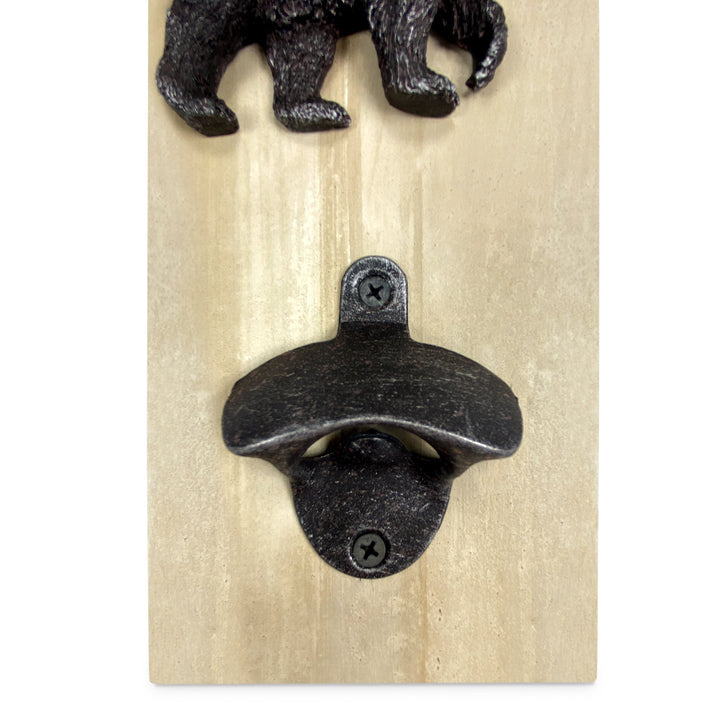 Bottle Opener - Rustic Bear