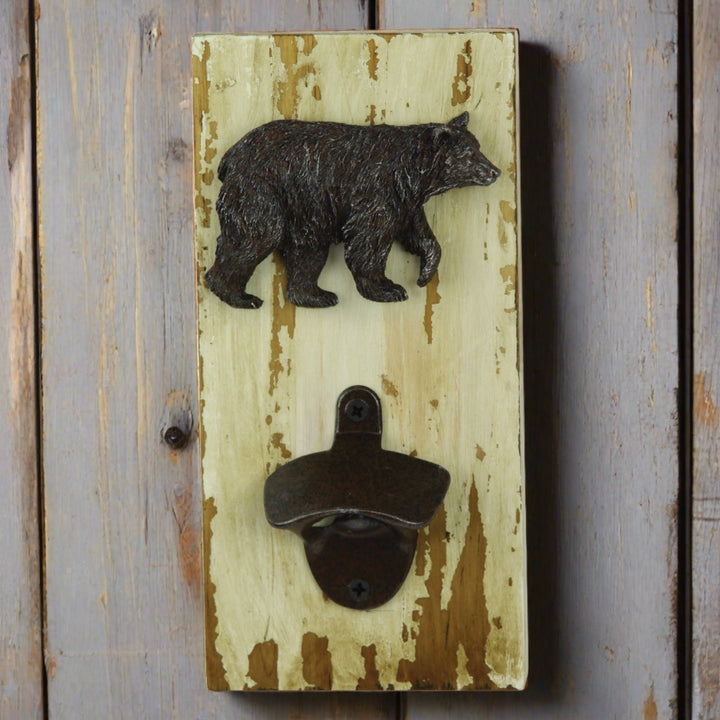 Bottle Opener - Rustic Bear