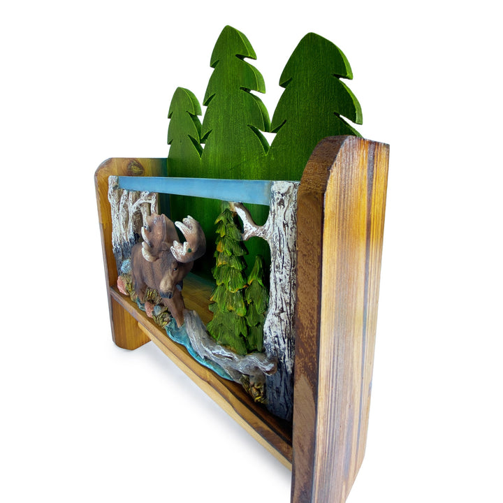 Magazine Rack TP Holder - Moose