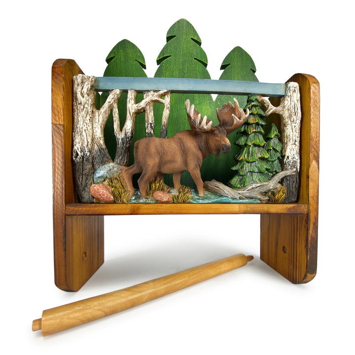 Magazine Rack TP Holder - Moose