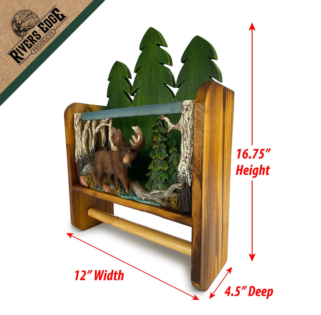 Magazine Rack TP Holder - Moose