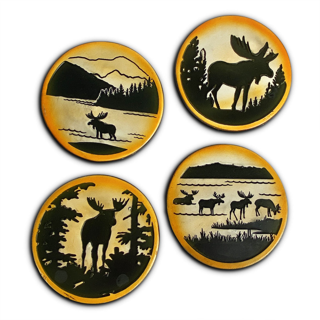 Coaster Set - Moose