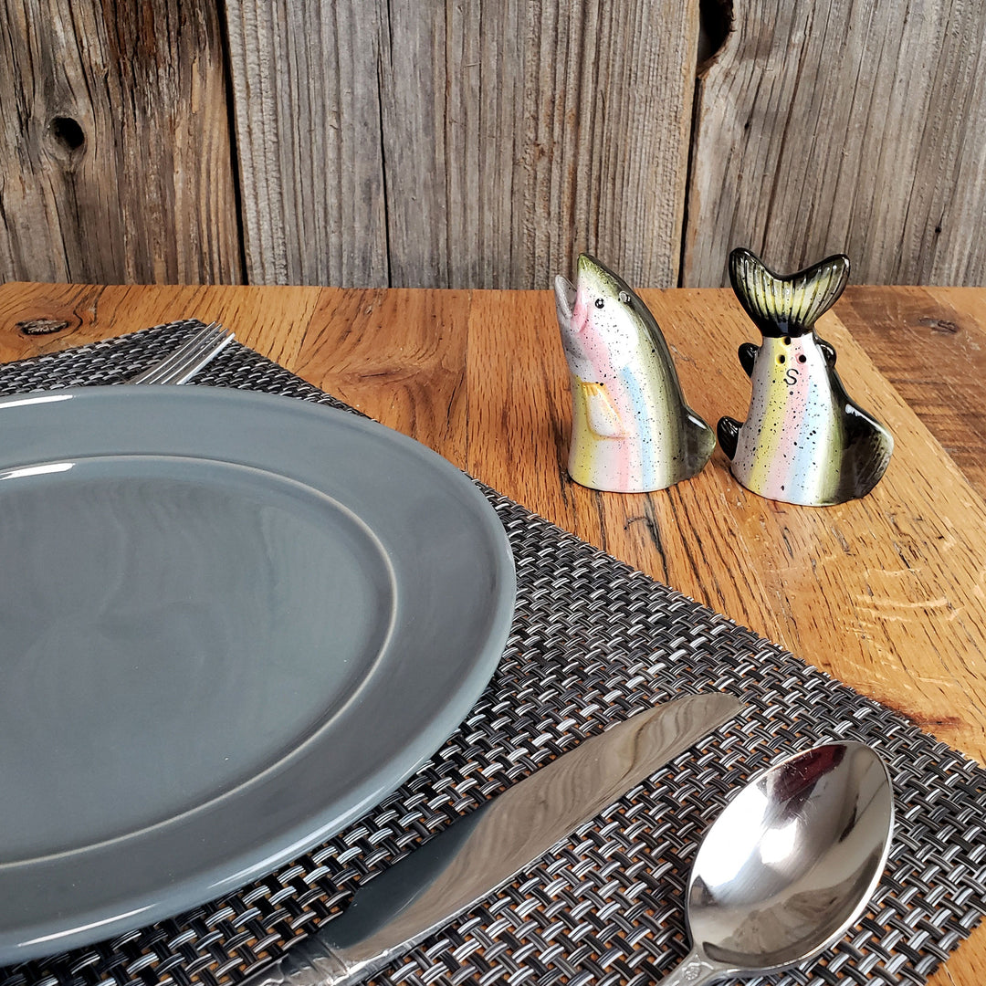 Salt and Pepper Shakers - Trout