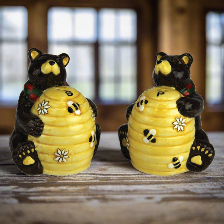 Salt and Pepper Shakers - Bear