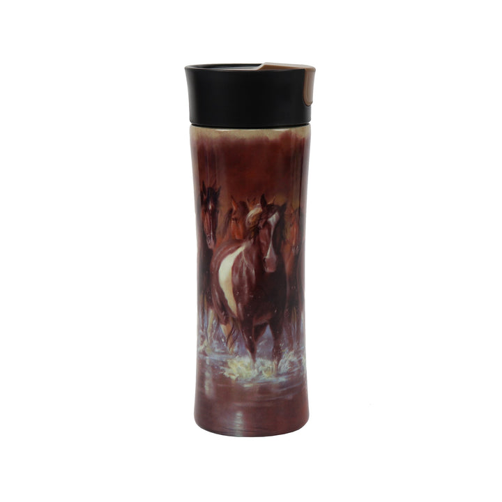 Travel Mug 16oz SS - Horse