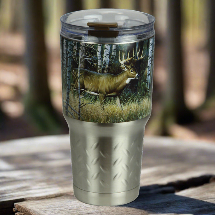 Tumbler 24oz Stainless Steel - Deer