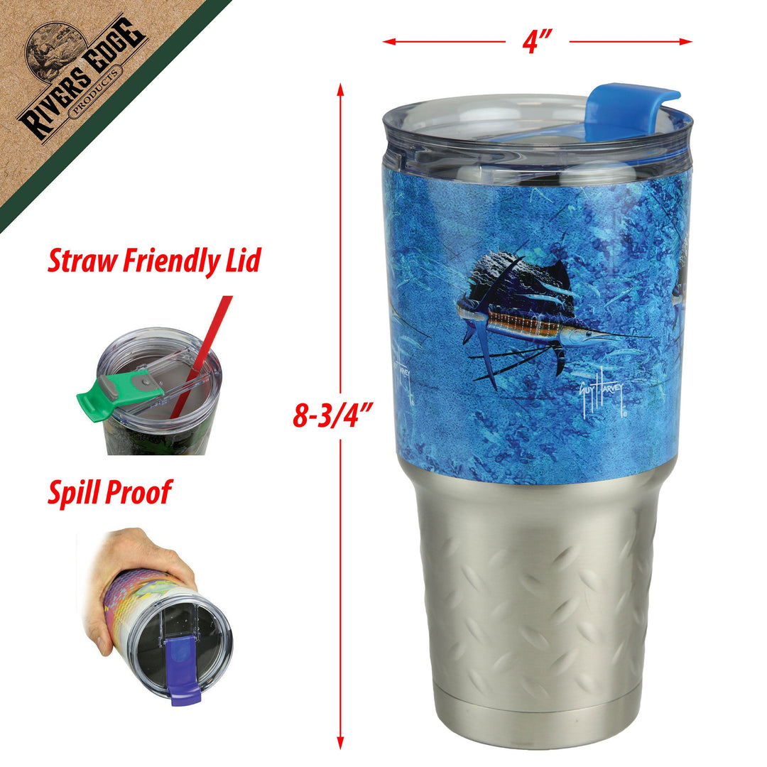 Tumbler 32oz Stainless Steel - Sailfish