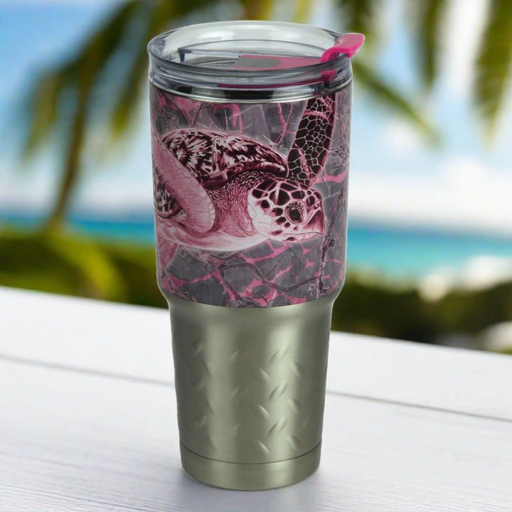 Tumbler 32oz Stainless Steel - Turtle