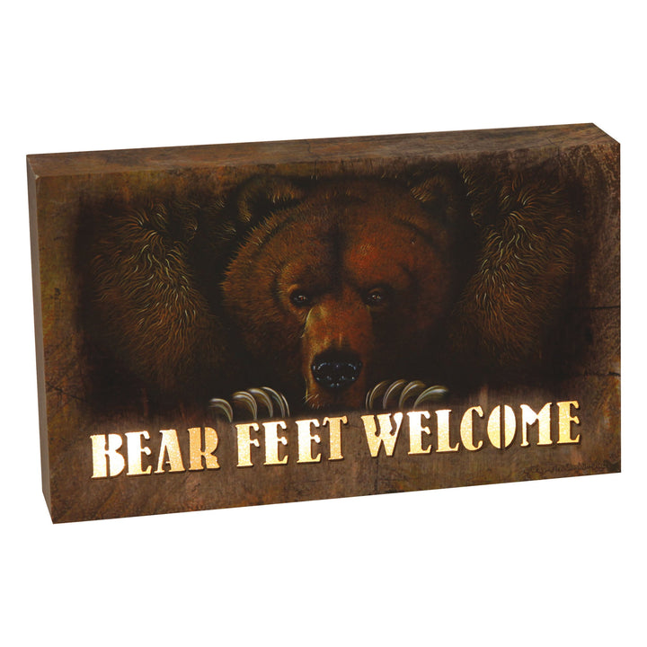 LED Box 8in x 5in - Bear Feet