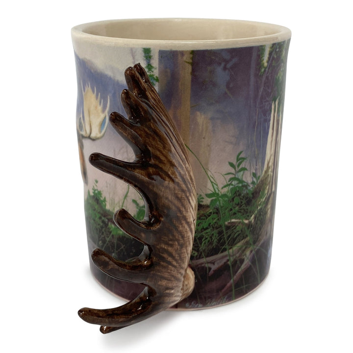 Ceramic Mug 3D 15oz - Moose Scene