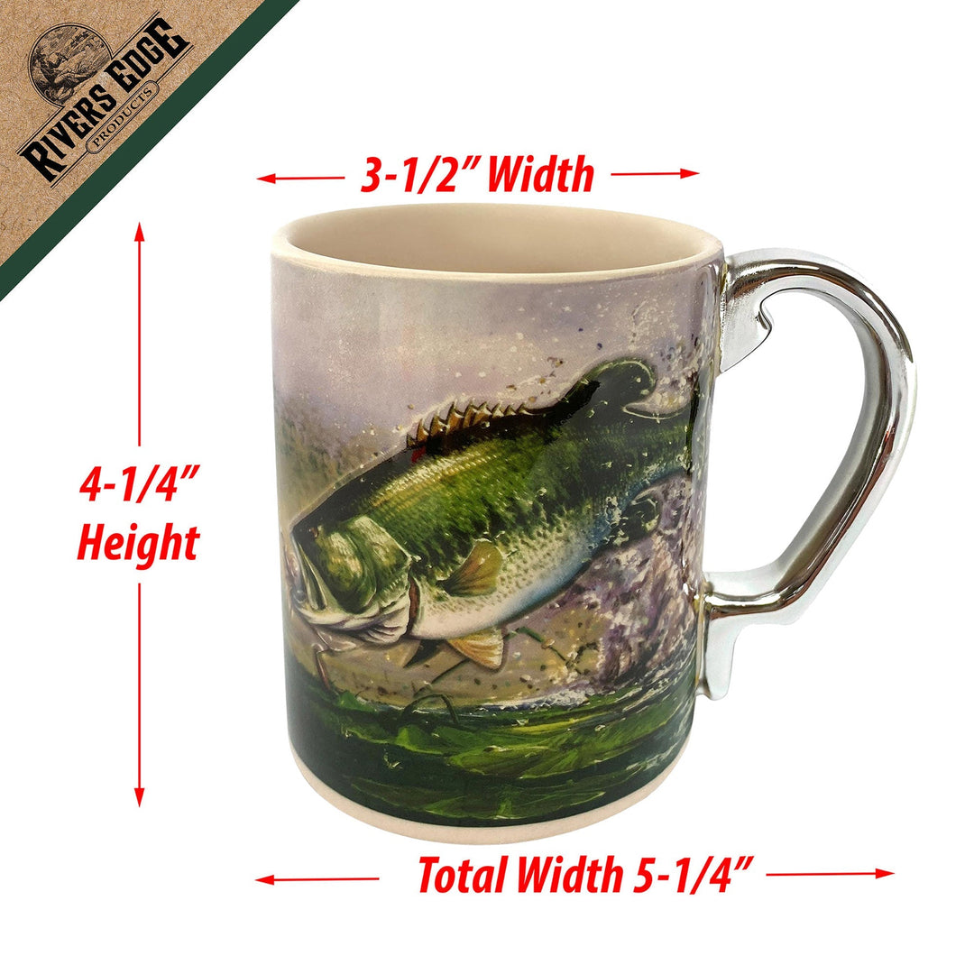 Ceramic Mug 3D 15oz - Bass Scene