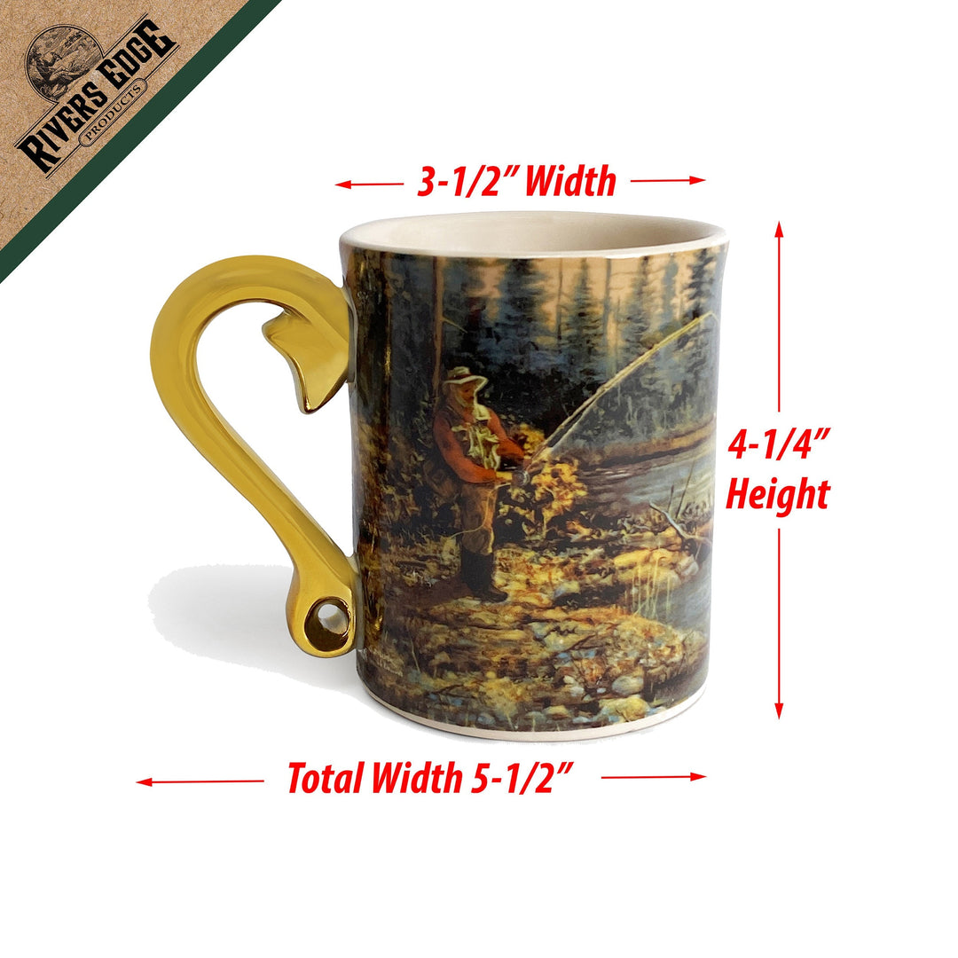 Ceramic Mug 3D 15oz - Rainbow Trout