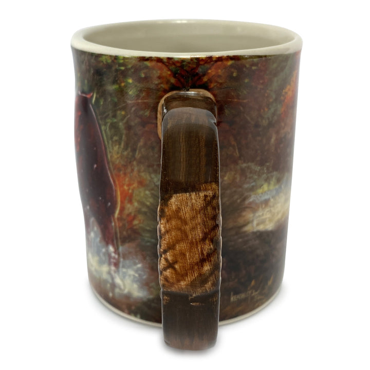 Ceramic Mug 3D 15oz - Horse Scene