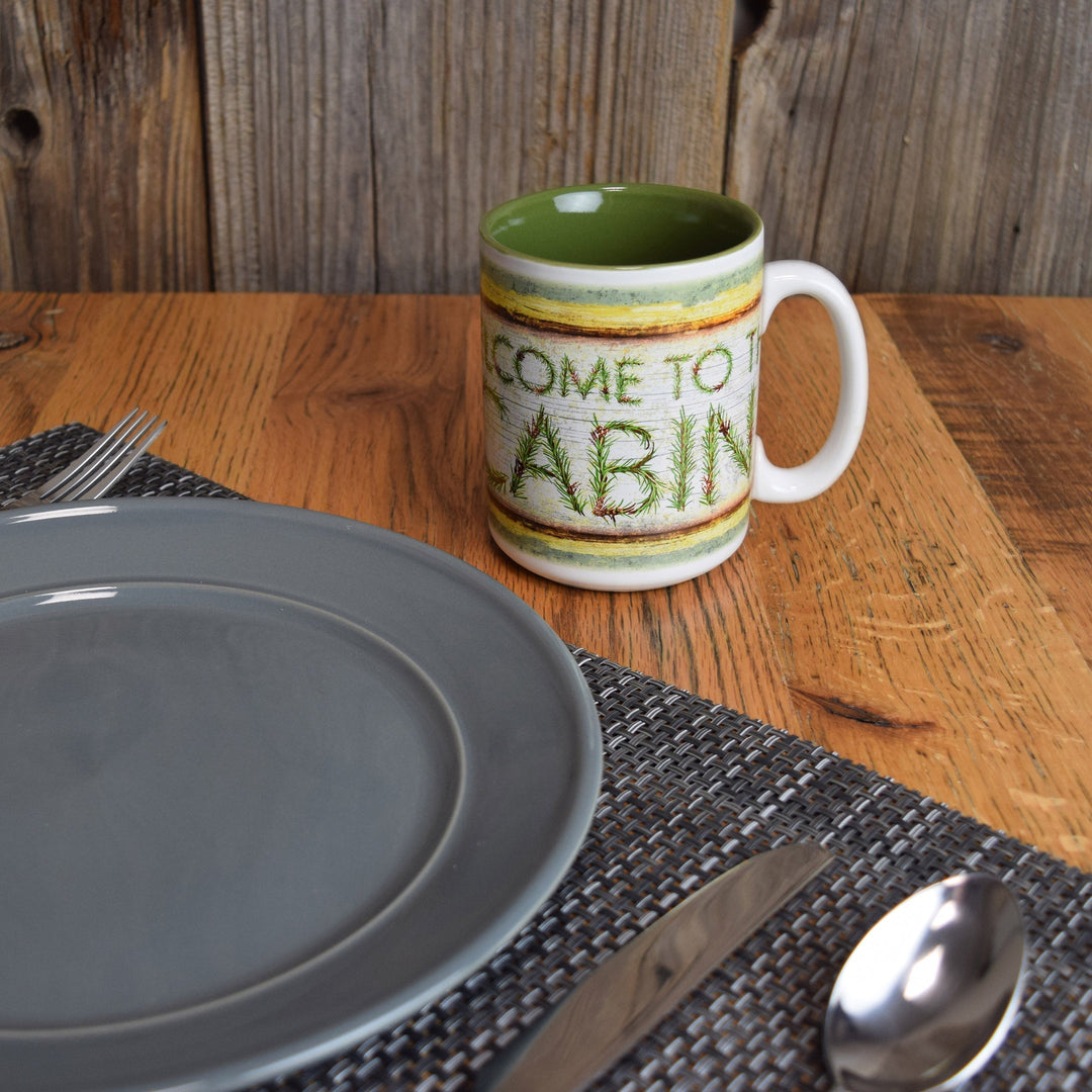 Ceramic Mug 16oz - Welcome to the Cabin