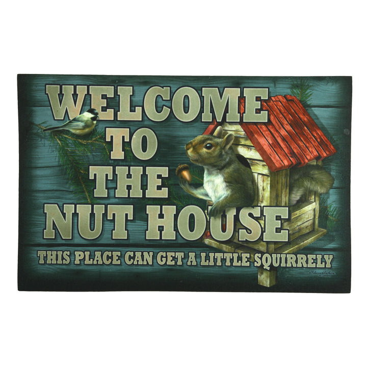 Door Mat Rubber 26-inches by 17-inches - Nut House