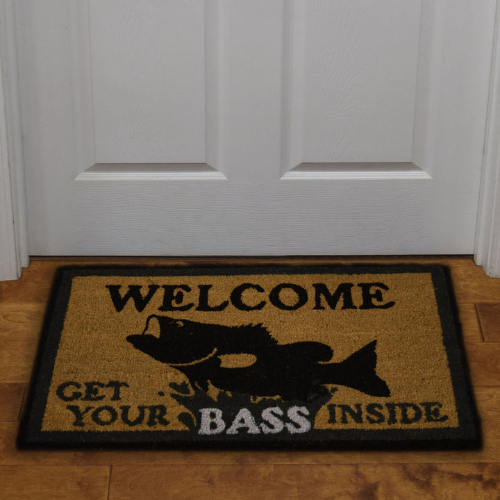 Coir Door Mat 30in x 18in - Bass