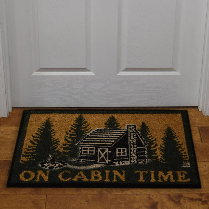 Coir Door Mat 30in x 18in - On Cabin Time