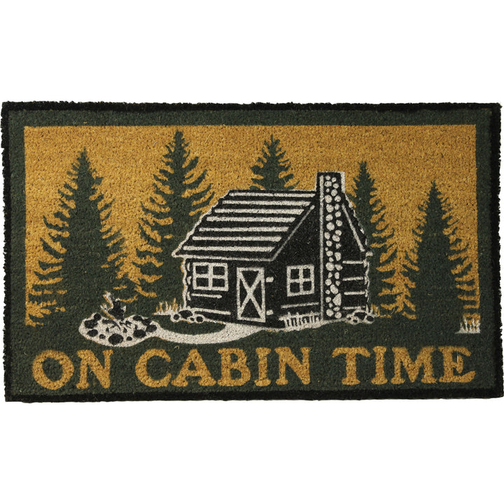 Coir Door Mat 30in x 18in - On Cabin Time