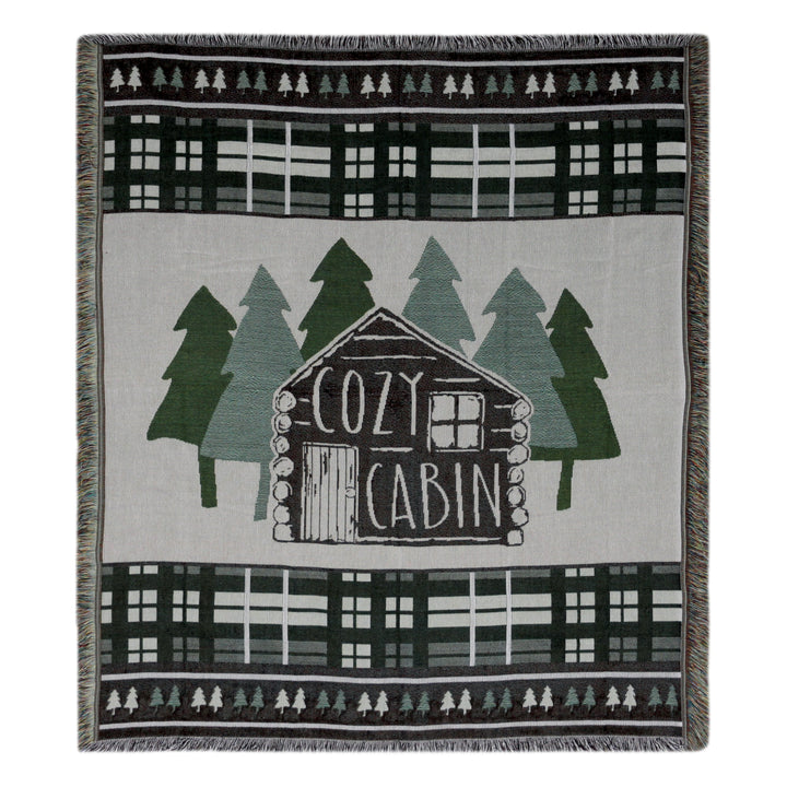 Tapestry Throw 50in x 60in - Cabin