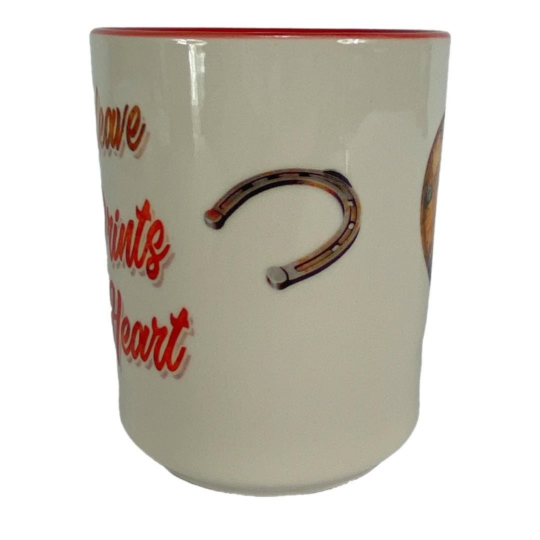 Ceramic Mug 16oz - Hoof Prints