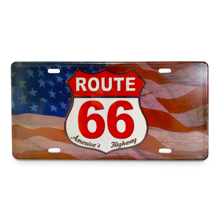 Vanity License Plate 12in x 6in - American Route 66