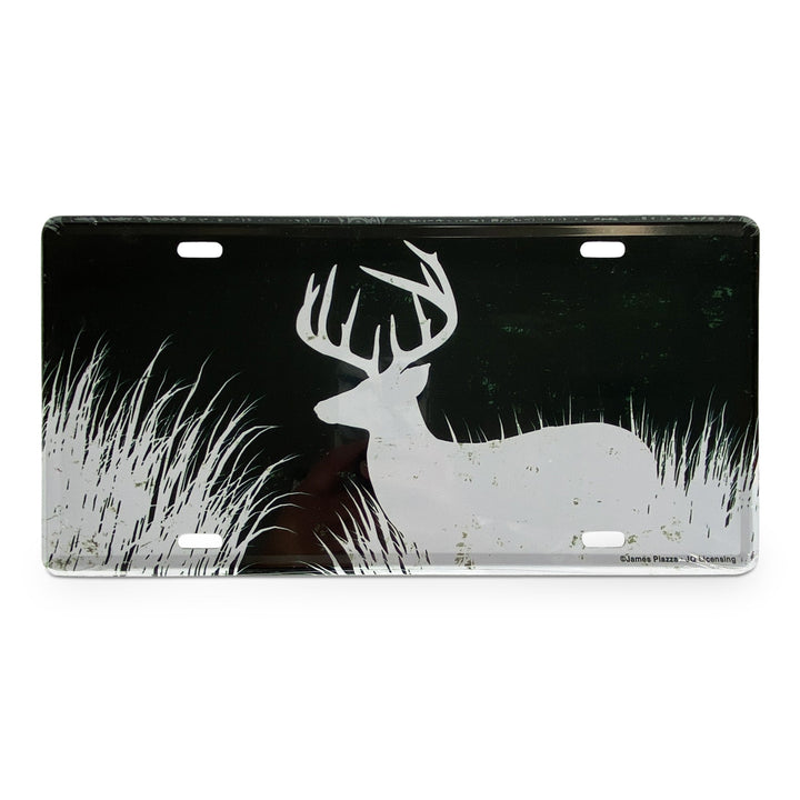 Vanity License Plate 12in x 6in - Deer Silhouette