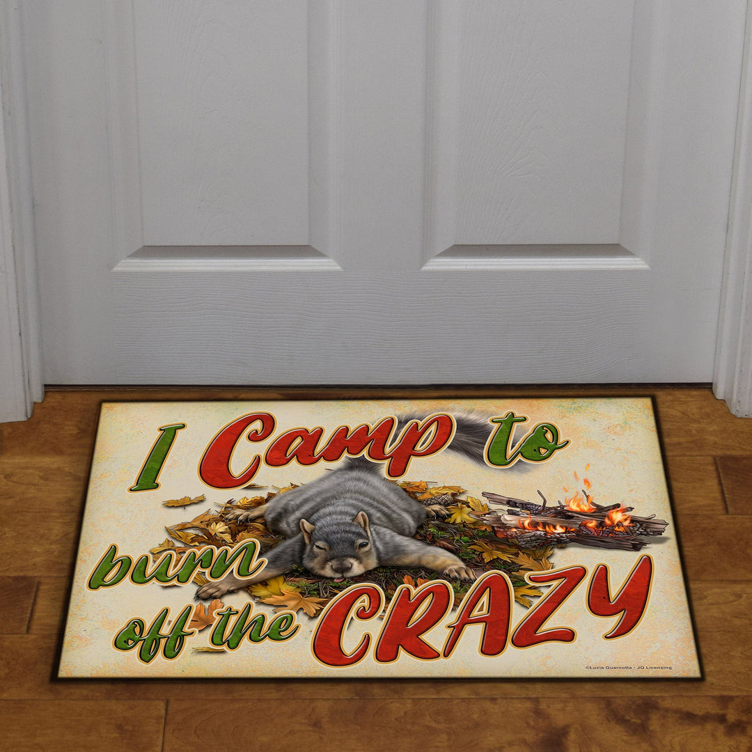 Door Mat Rubber 26in x 17in - Burn Crazy