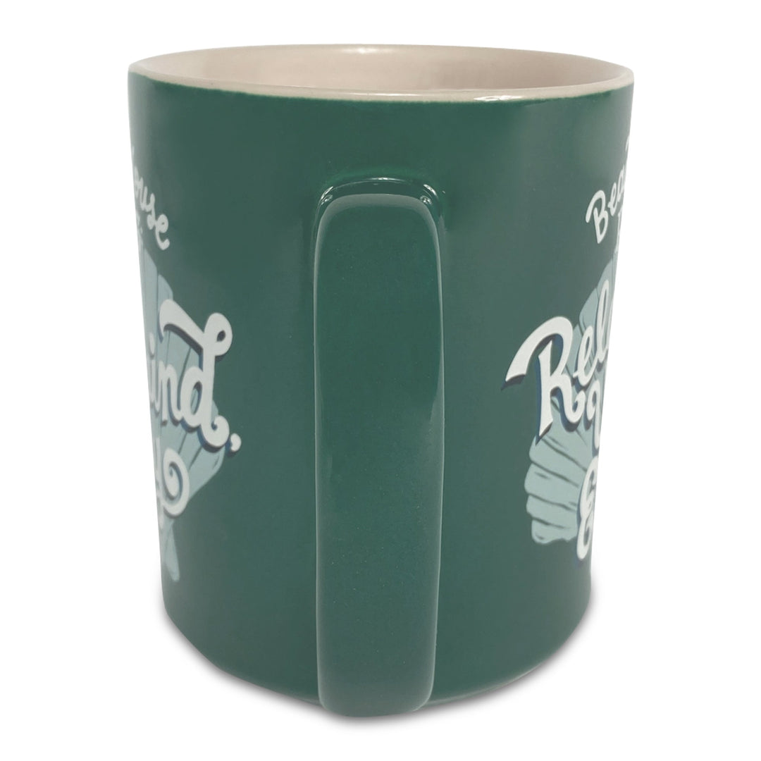 Ceramic Mug 16oz - Beach House Rules