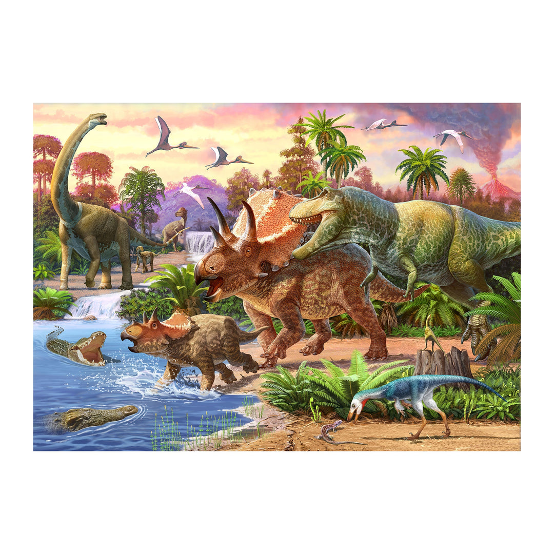 Jigsaw Puzzle in Tin 1000 Piece - Dinosaurs