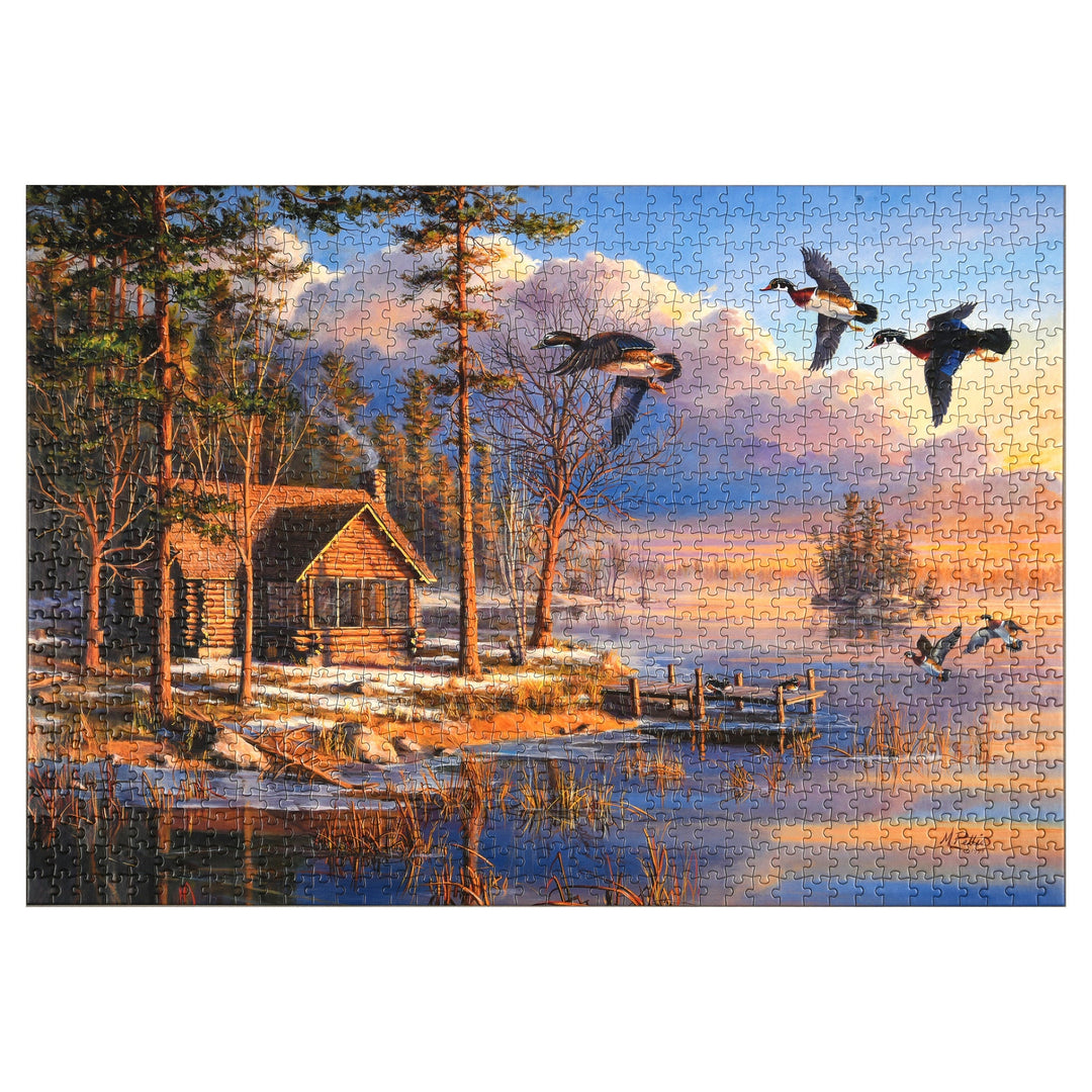 Jigsaw Puzzle in Tin 1000-Piece - Spring Arrivals