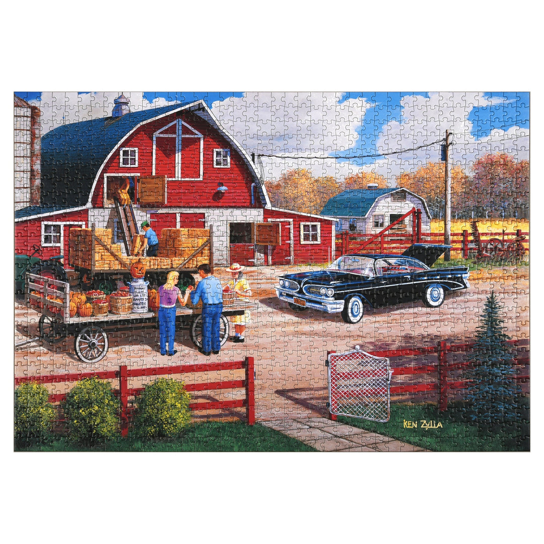 Jigsaw Puzzle in Tin 1000-Piece - Season of Plenty