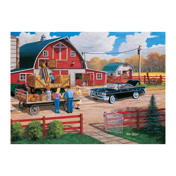 Jigsaw Puzzle in Tin 1000-Piece - Season of Plenty