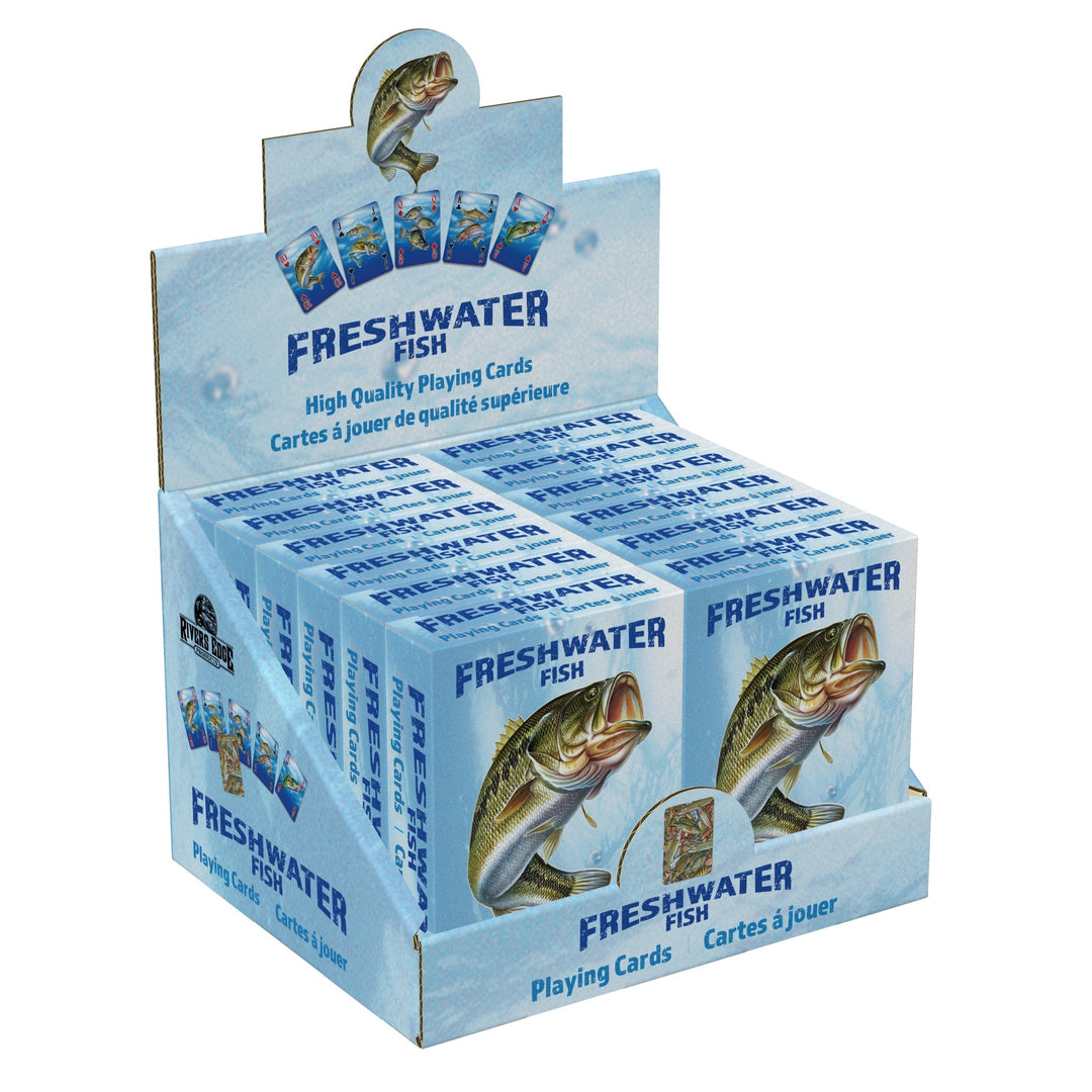 Playing Cards - Fish Bass (Minimum 12 per Display)