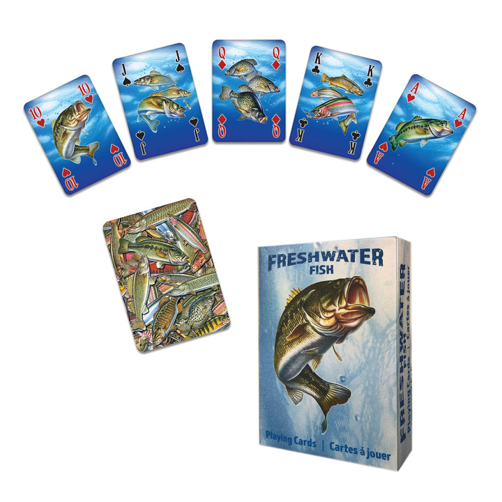 Playing Cards - Fish Bass (Minimum 12 per Display)