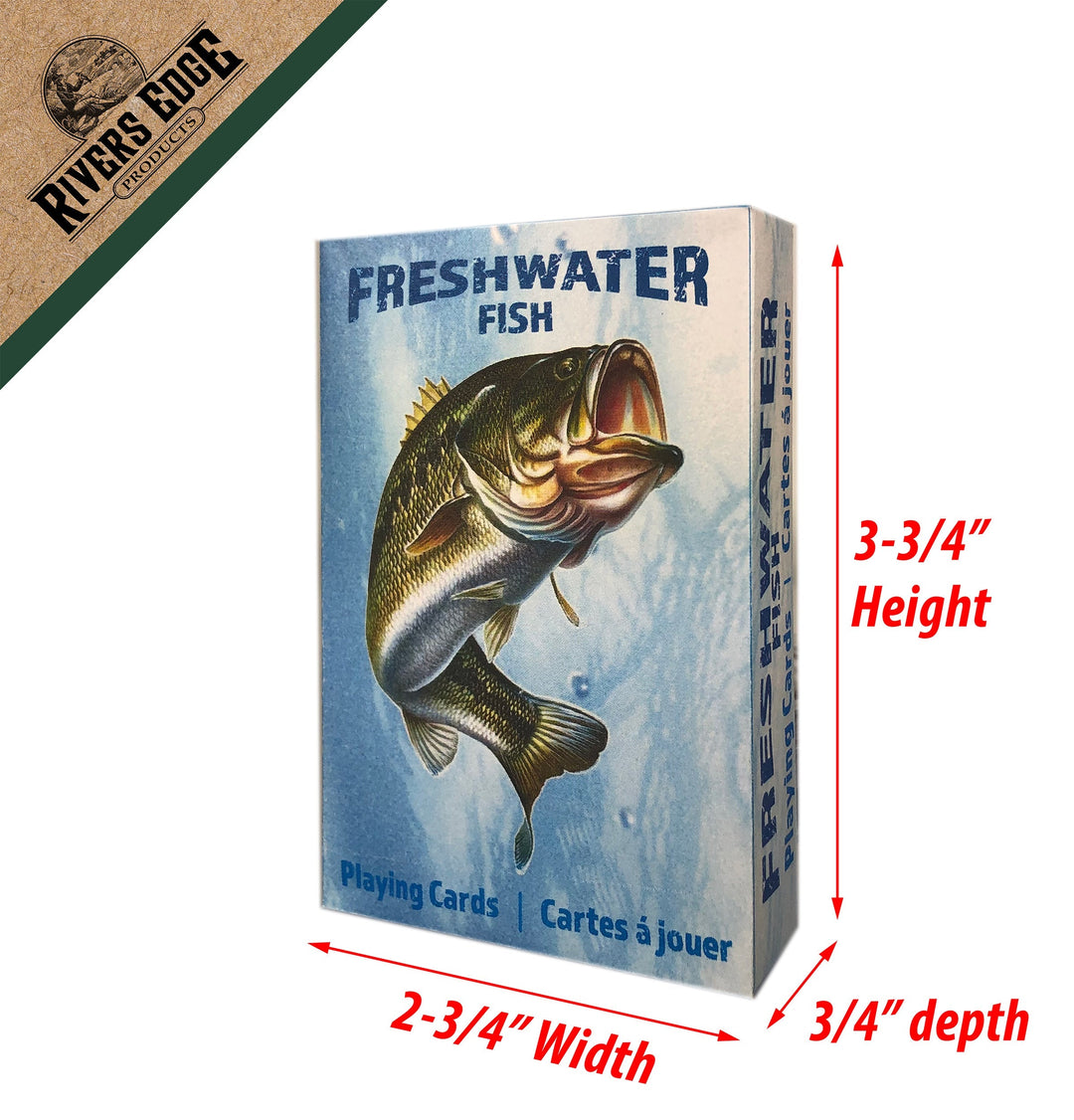 Playing Cards - Fish Bass (Minimum 12 per Display)