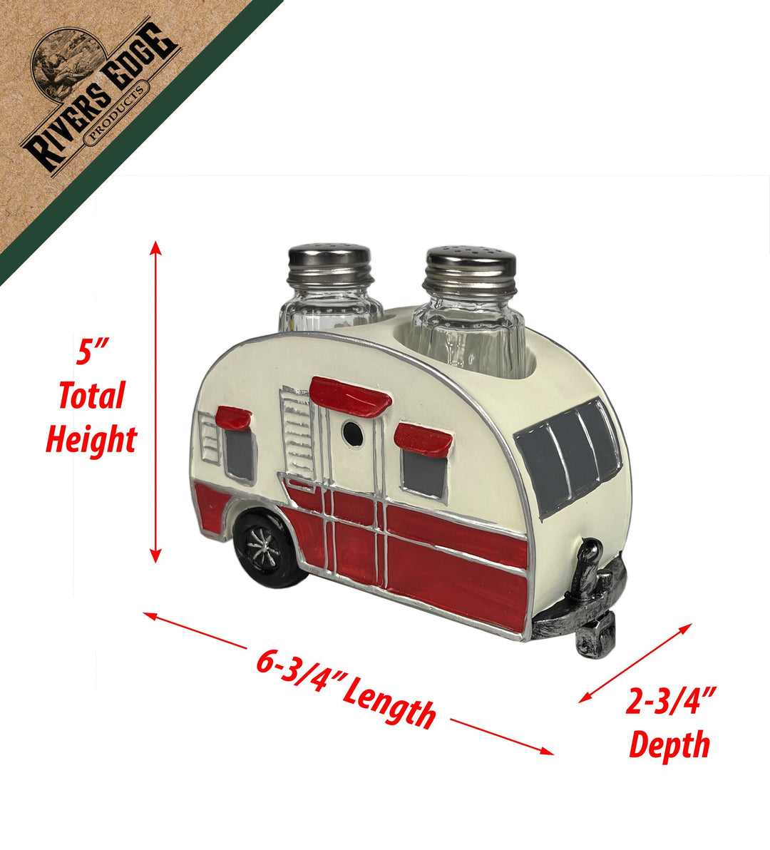 Salt and Pepper Shakers - RV Camper