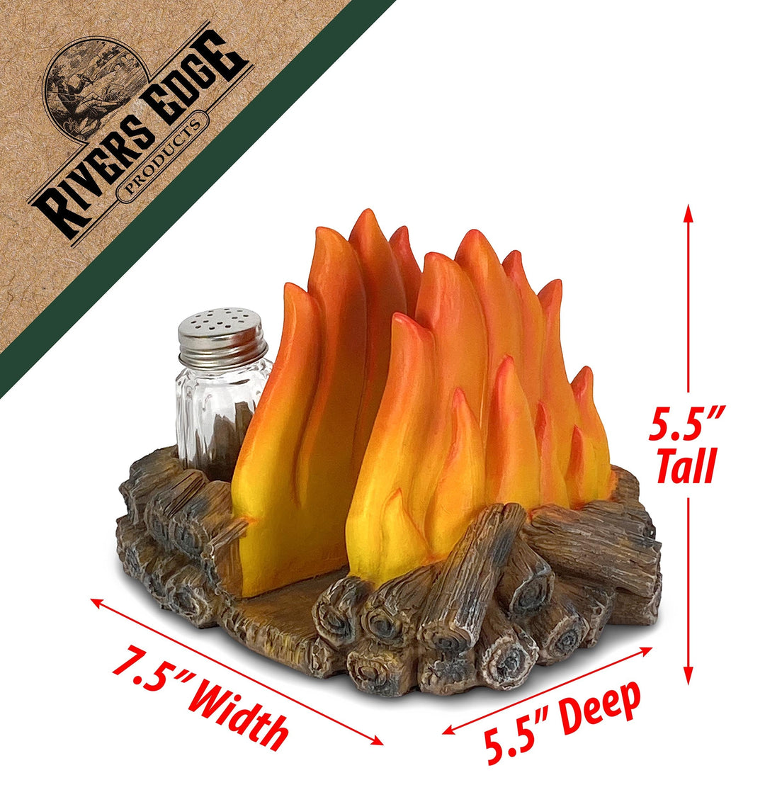 Salt and Pepper Shakers - Campfire