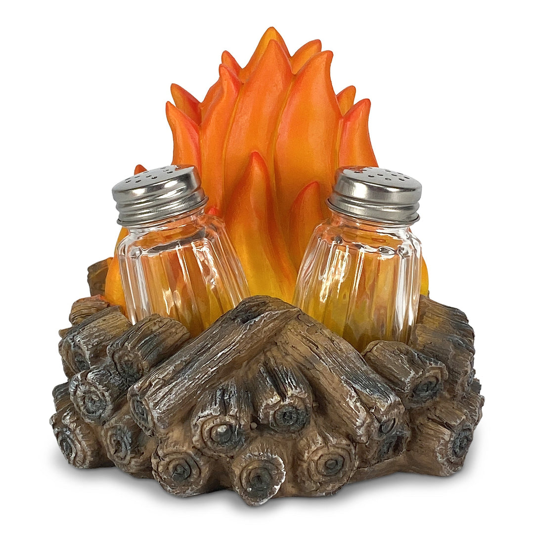 Salt and Pepper Shakers - Campfire