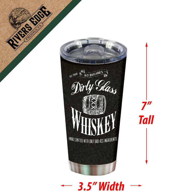 Tumbler 20oz - Dirty Glass Whiskey