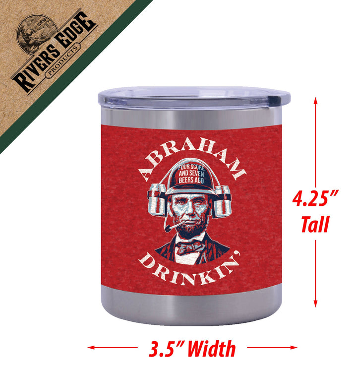 Tumbler 10oz - Abraham Drinkin