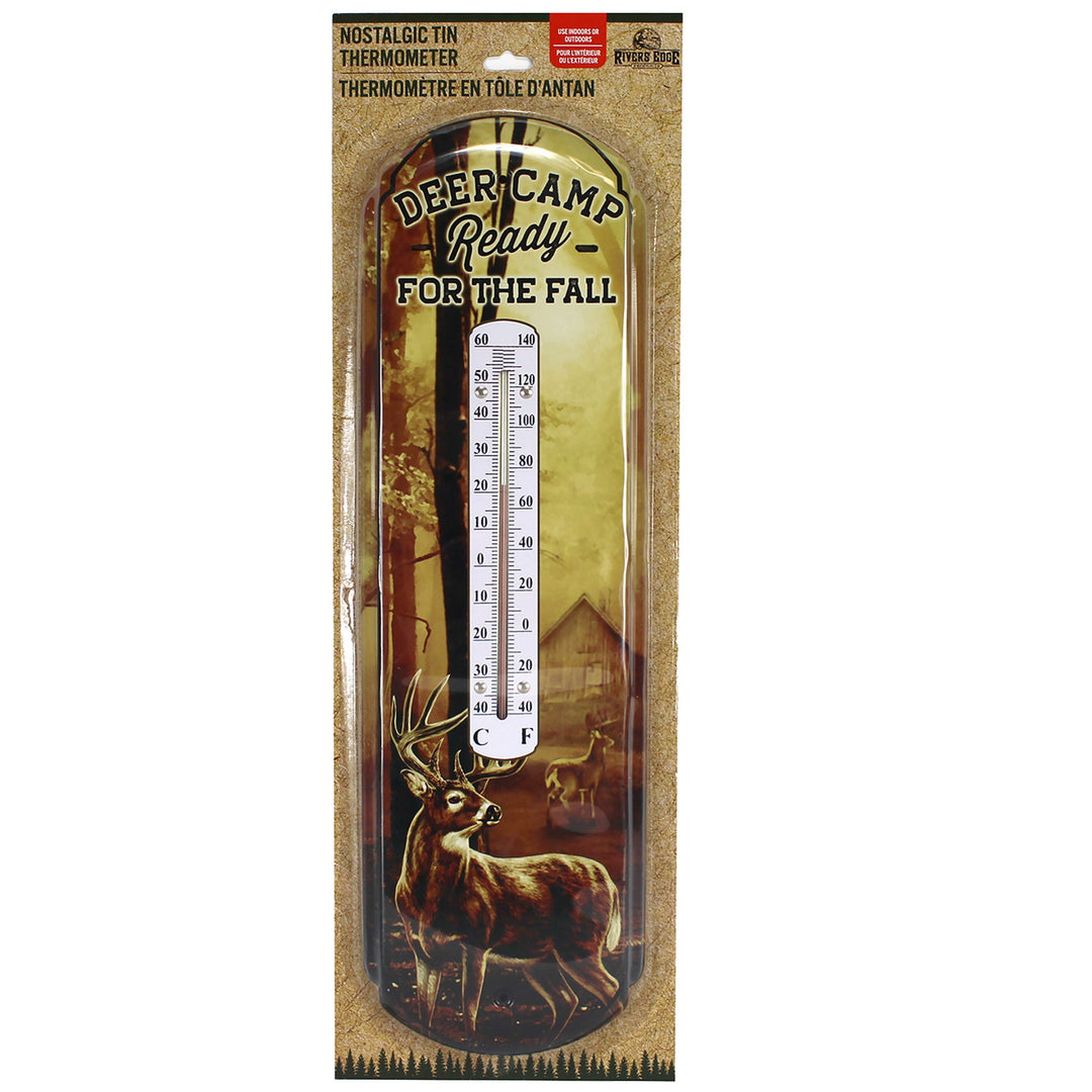 Tin Thermometer - Deer Camp 2