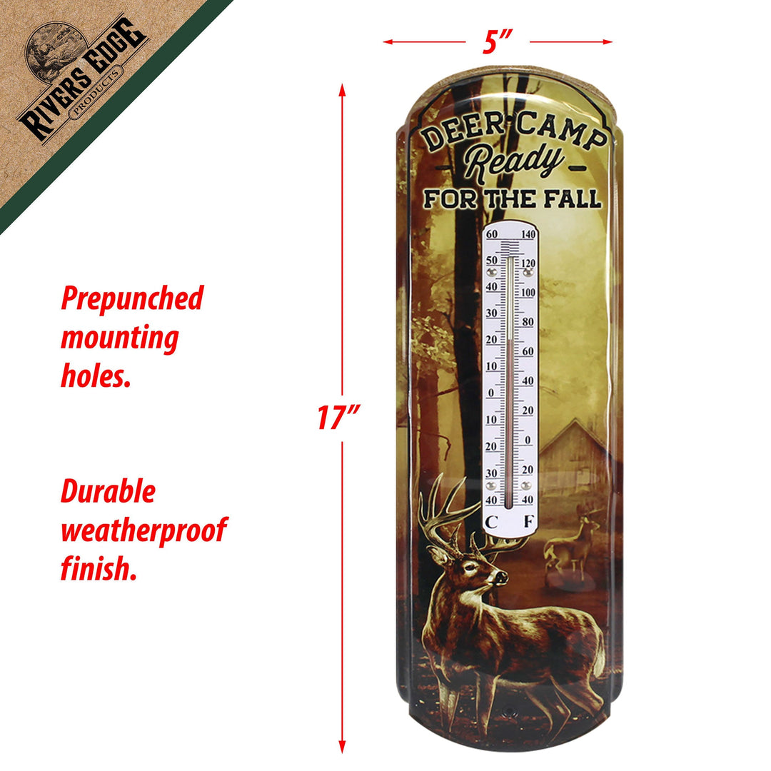 Tin Thermometer - Deer Camp 2